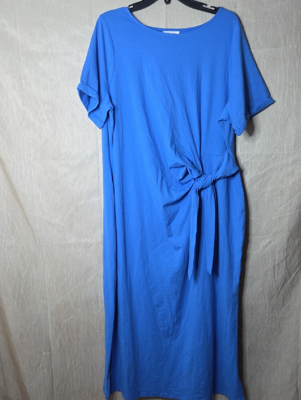 Women’s Knot-Detail Maxi Dress‎ in Beach Blue
